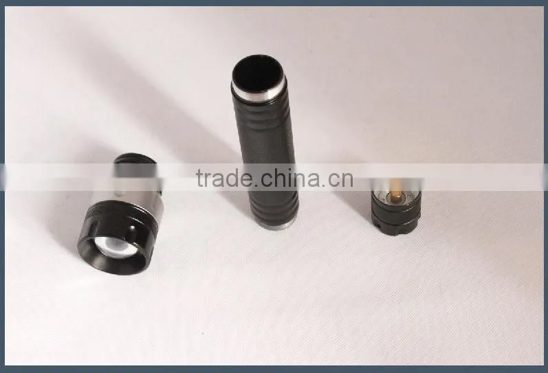 Aluminum ZOOM Function Zoom T6-10W LED Flashlight Torch Light