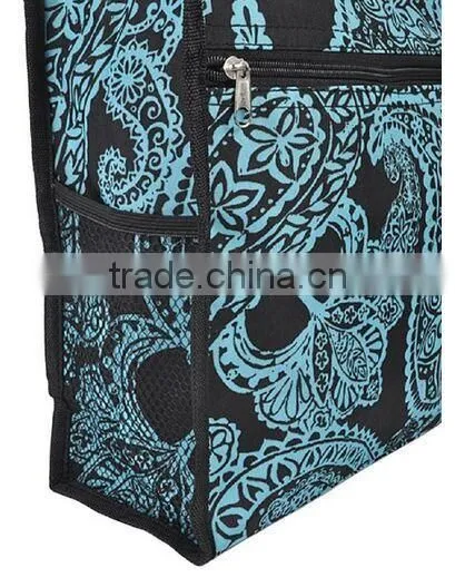 fancy printed fashionable and large capacity tote bag