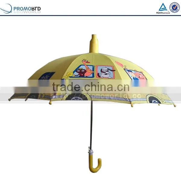Cheap Promotional Kids Cartoon Character Umbrellas