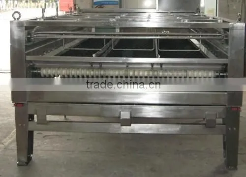Food-grade brush cleaning machine