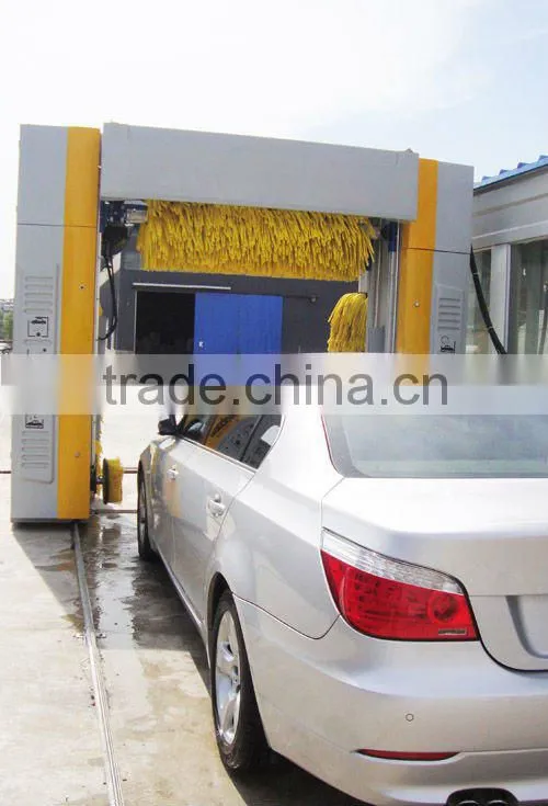 Automatic car wash drive through, tunnel car wash