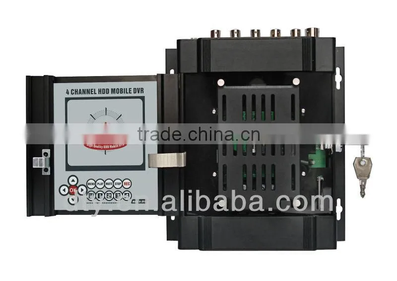 4 channels real time full d1 mobile dvr for car, bus, lorry,taxi