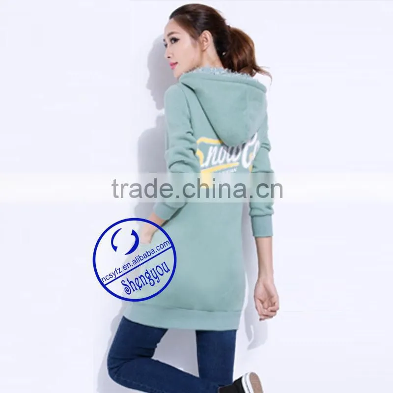 China Factory Custom Cotton Pullover Women's Hoodie Personalized