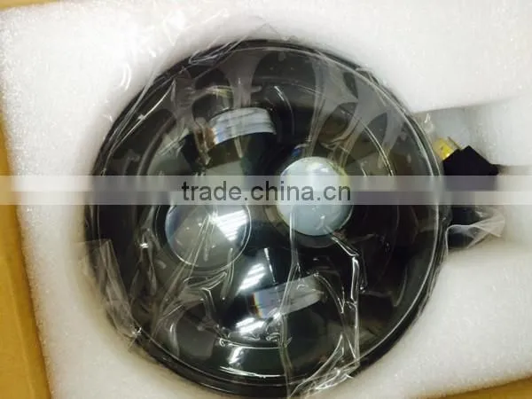 LED 7 INCH Harley Headlight 7" round led headlight for car and motorcycle