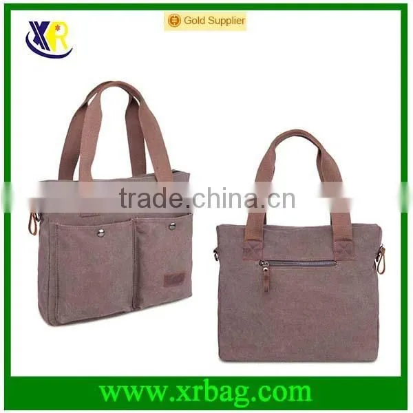 fashion women canvas handle tote bag 2015 new