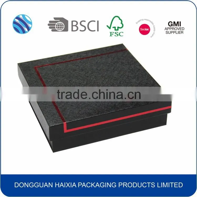 High Quality Competitive Price Custom Black Paper Gift Pen Box