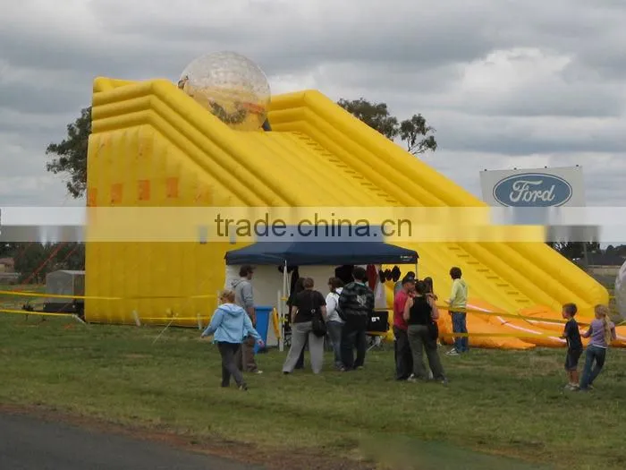 zorbing ramp