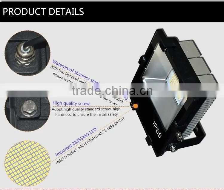 high power waterproof ip65 outdoor reflector 20000lm ip65 flood lights