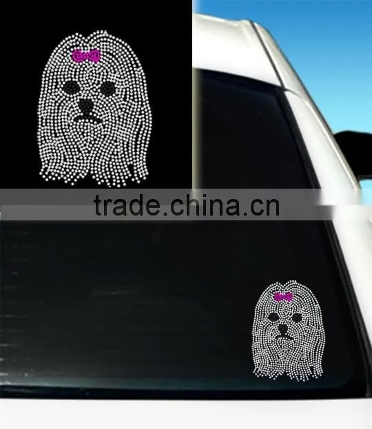 Shinning Dog Design Customized Car Window Stickers