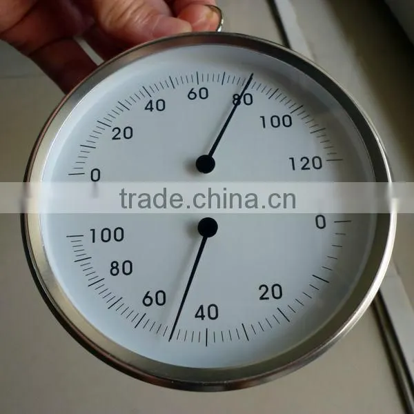 large metal room Thermometer& Hygrometer
