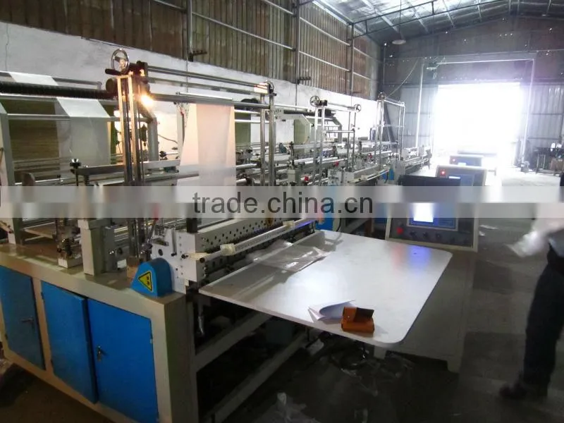 T-Shirt Plastic Bag Cutting and Sealing making machine