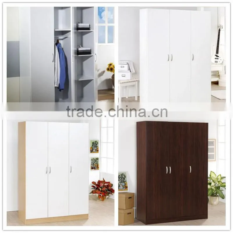 Melamine Board Wooden Wardrobe