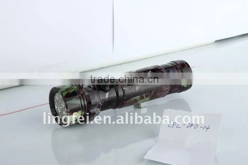 Beat buy high quality classics aluminium 14 led flashlight