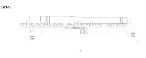 2015 Straight Rubber Antenna SW433-ZT100 3.0dBi High Gain 433MHz Antenna