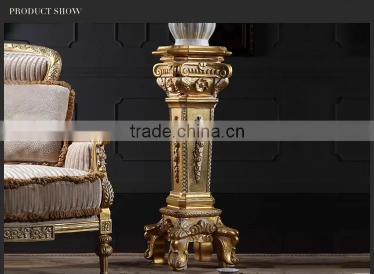 Antique spanish furniture-antique hand carved vase stand
