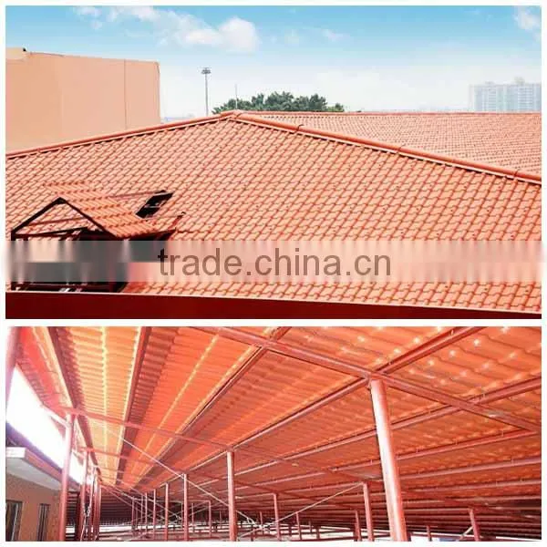 residential PVC roman roof tile