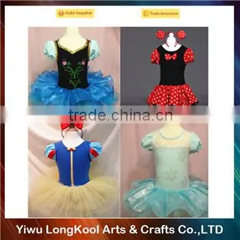 Wholesale hot sale new model girl dress frozen princess tutu dress