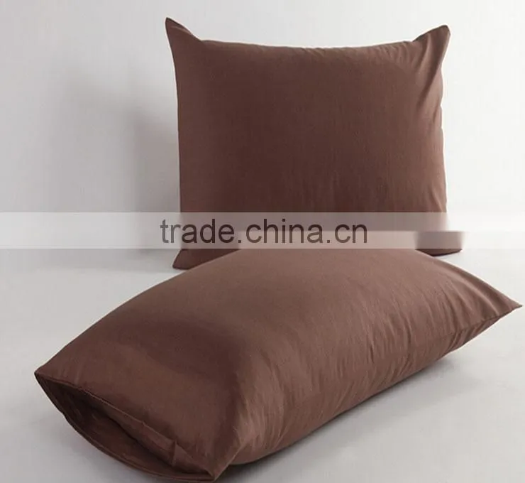 custom pure 100% cotton twill pillow cases