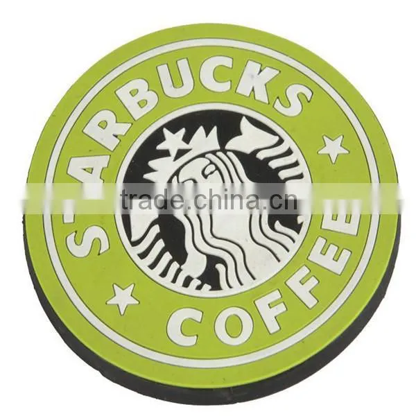 Eco-friendly silicone cup mat/silicone coffee mat/beautiful office cup mats