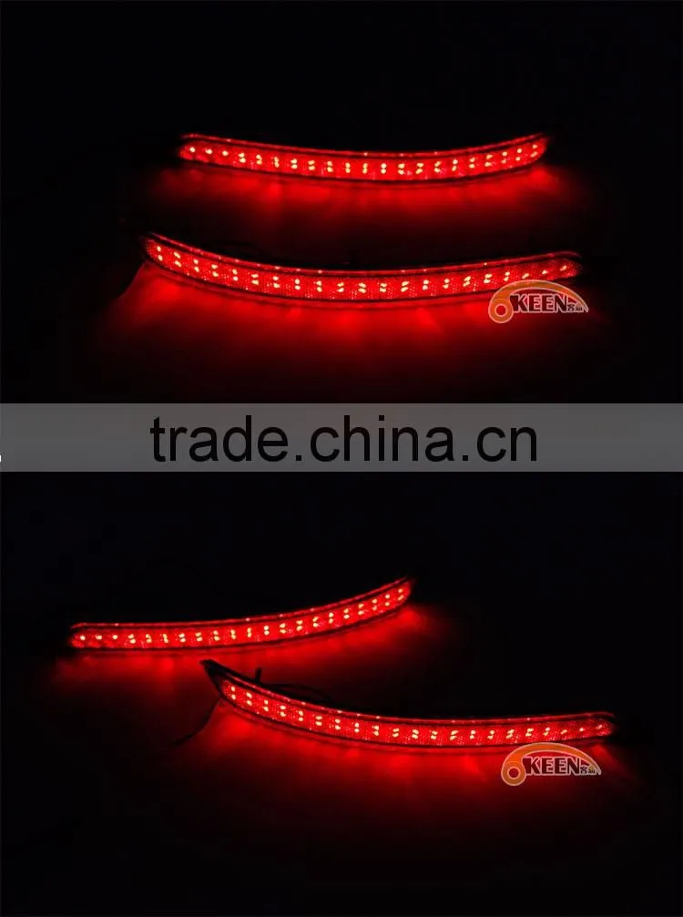 KEEN for Roewe 550 rear reflector light led 12V 5W car bumper led lights rear brake tail light lamp