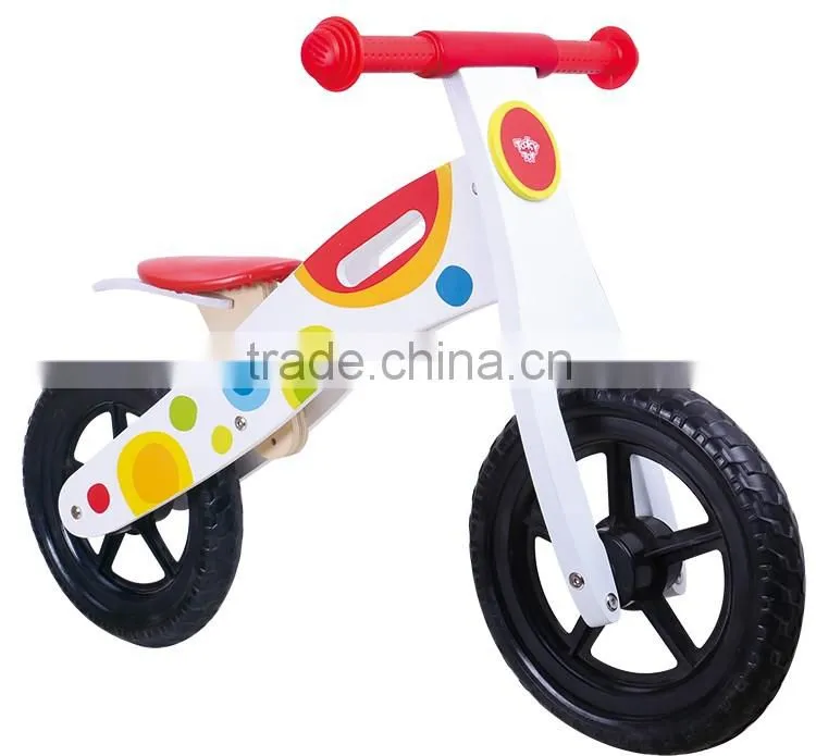 New fashion ride on toy car wooden balance bicycle, wooden bike, wooden balance bike