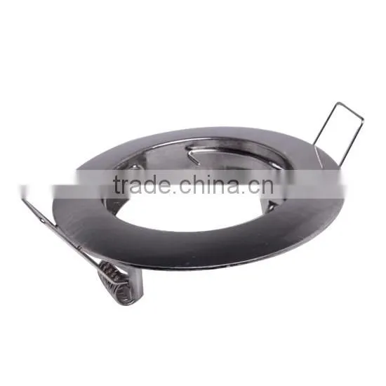 China zinc die-casting Chrome Color GU10 LED bulb downlight