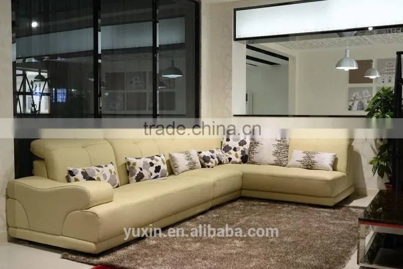 new design corner fabric sofa, L shape sectional home sofa set, living room furniture