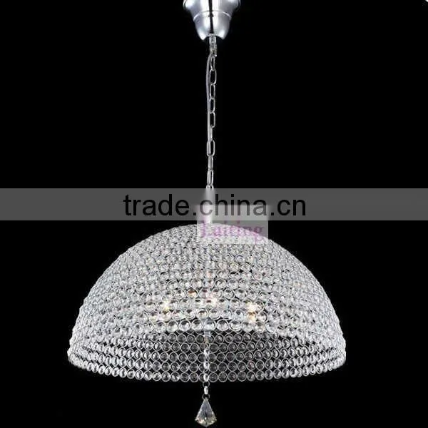 Energy-saving Clear Crystal Chandelier & Half-ball Light