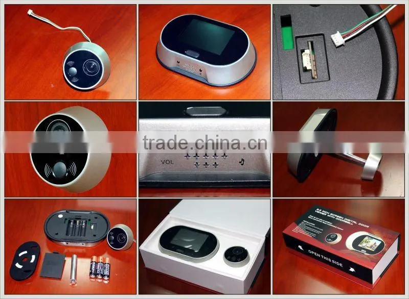 Digital Peephole Viewer with 3.5'' Color TFT Display