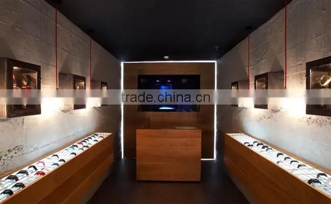 China Factory Made High Quality Best Design Wooden Watch Store Display