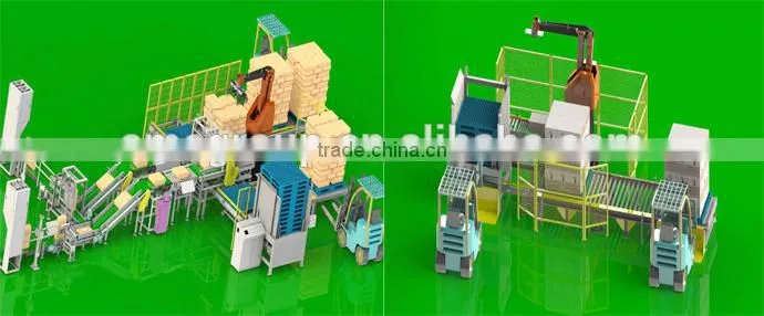 2016 new automatic palletizing robot