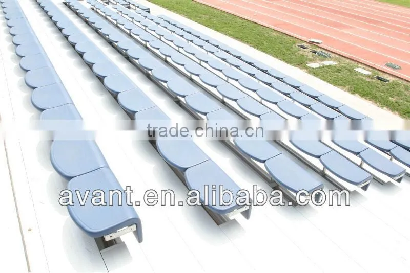 fixed colorful simple mounted plastic stadium chair,bucket seating,retractable seating for sport ball games,education,amusement