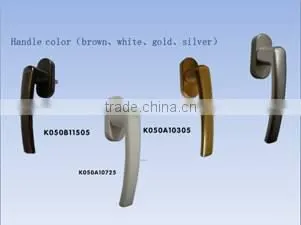 High quality UPVC triple glazed inward opening casement window