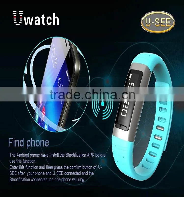 Bluetooth u9 smartwatch U See U Watch Wrist watch men & women watch For iPhone Samsung HTC Huawei Xiaomi Smartphone