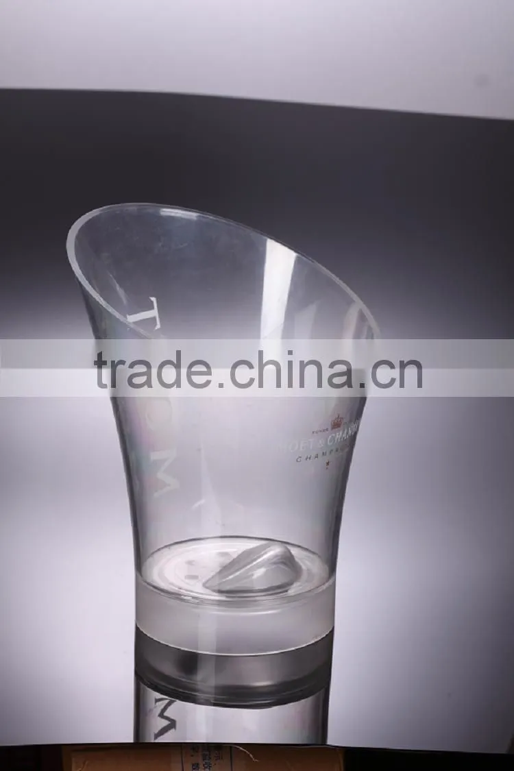 Customized acrylic ice bucket set
