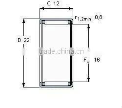 Axial needle roller bearings