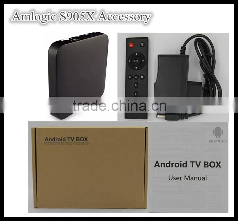2016 newest Amlogic S905X with Android 6.0 Marshmallow starhub tv box singapore