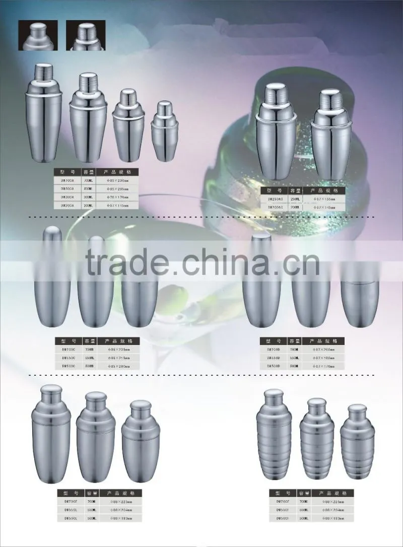 Stainless Steel Cocktail Shaker
