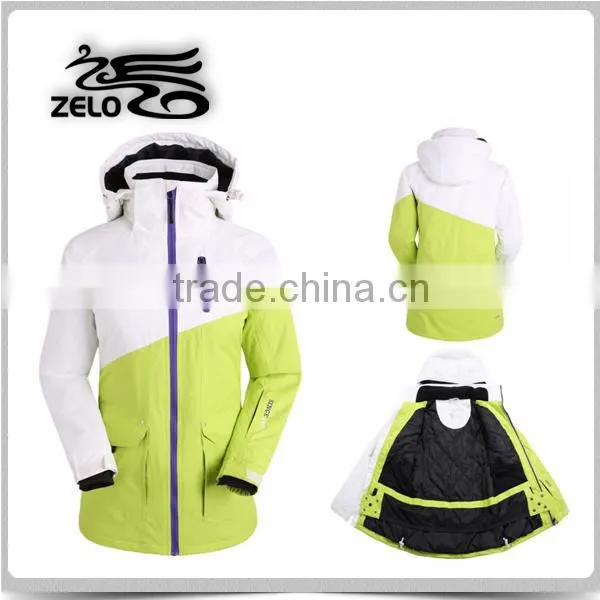 best ski jacket brands for Women yellow ski jacket