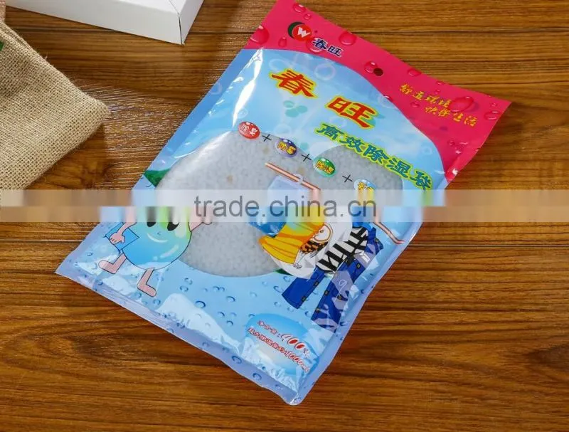REACH Approval Calcium chloride Gift box paking 500ml Hang Moisture trap Dehumidifier Bags