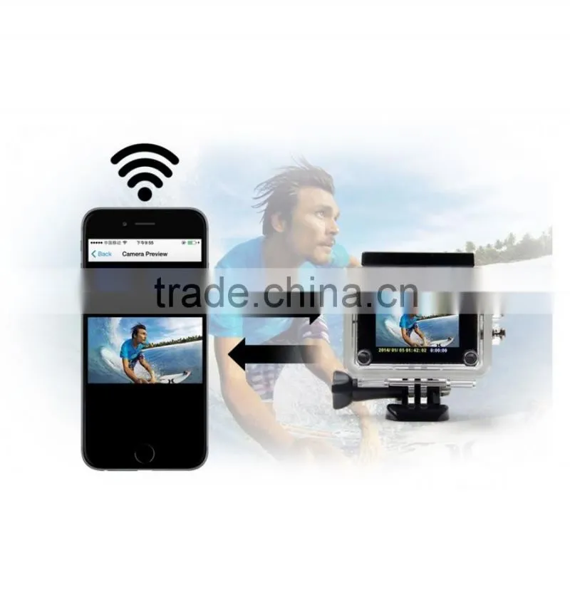 4k hd 720p 120 fps action camera be unique Waterproof 30M Sport Camera 12MP 1080P 2.0"LCD Sport cam