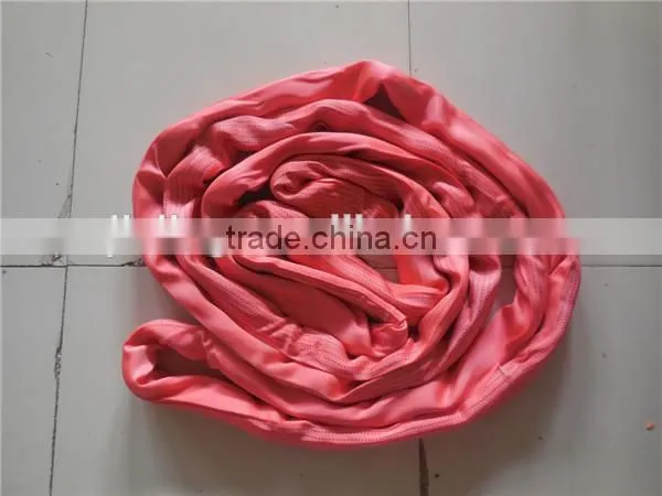 Heavy 5 ton textile lift round slings