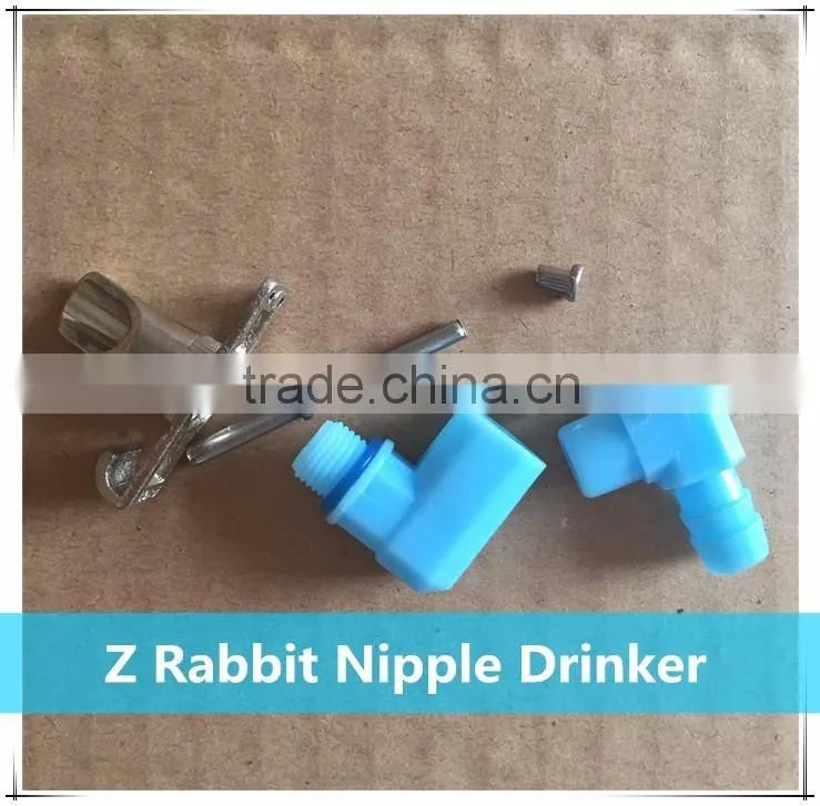 Poultry Nipple Drinking System Of Broiler Rabbit Nipple Drinker