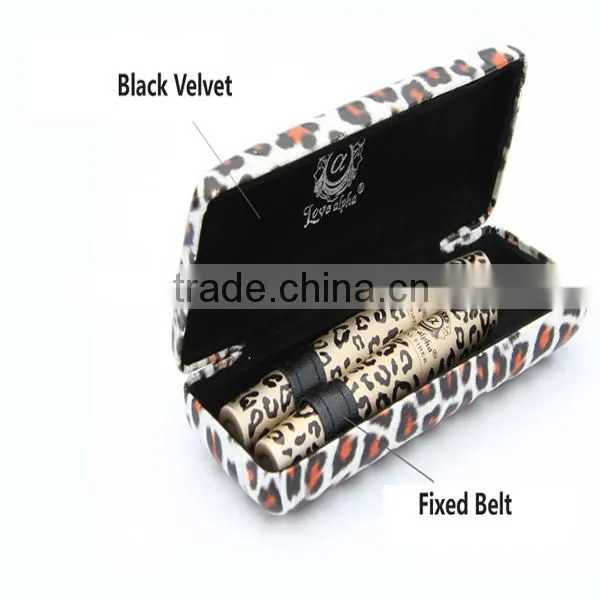 Love Alpha 3D fiber waterproof mascara Length curling and volume love alpha mascara leopard print