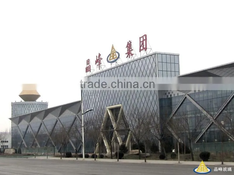 Glass table ceramic digital print glass, full white ceramic printing glass, bird design