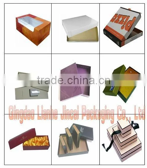 Wine glass bottle packaging boxes with deviders