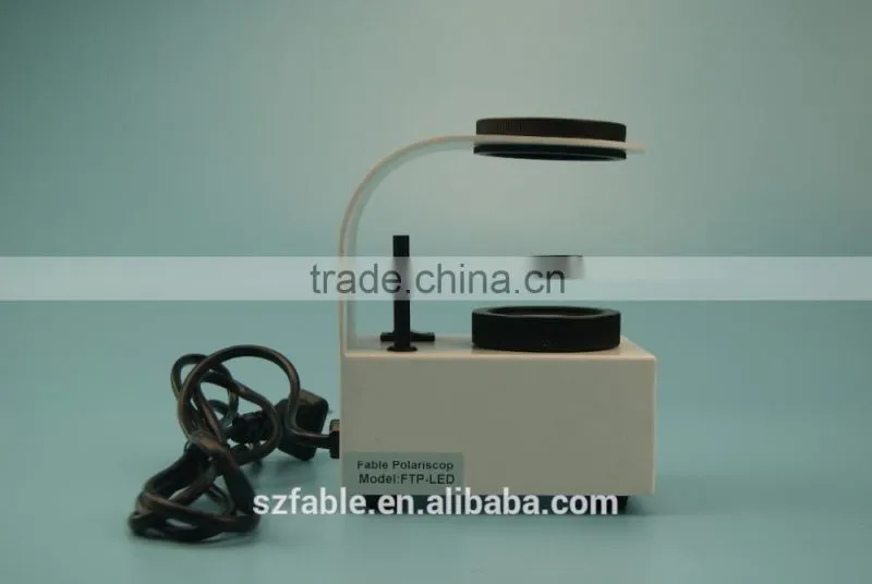 Gem and jewelry toos table Gem Polariscope with Conoscope & LED illumination