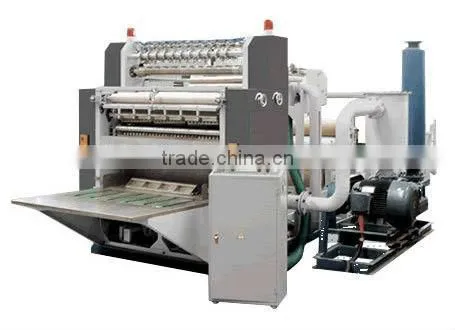 four lines drawing face tissue Machine