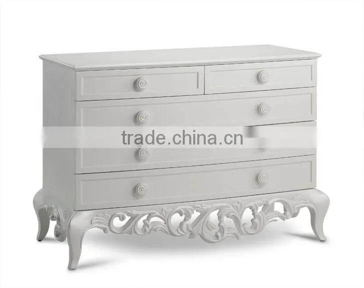 European oak bedroom set. Princess bedroom set Bed Bedside table Wardrobe Dressing table Bench Royal Chai Commode