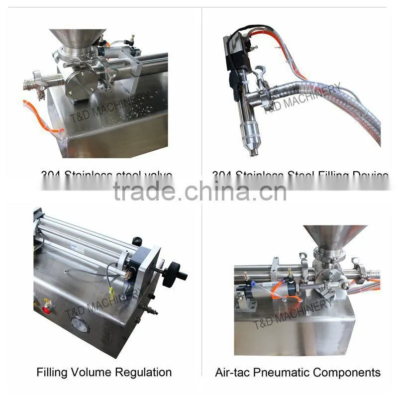 FF9-500 cup cake filling machine, semi automatic cup filling machine for paste